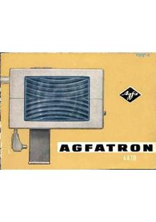 Agfa Agfatron manual. Camera Instructions.